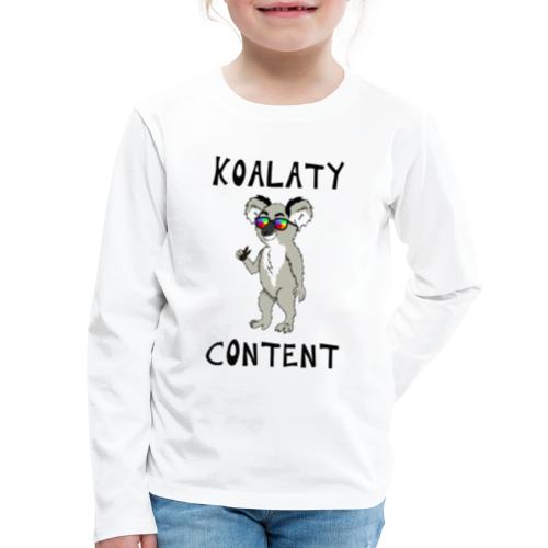 Koalaty Content - Kids' Premium Long Sleeve T-Shirt