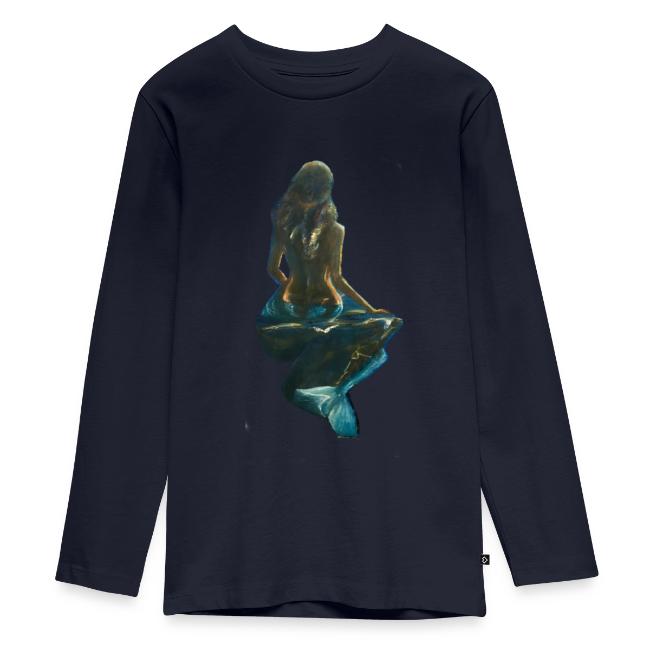 Midnight Mermaid on a rock