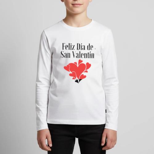 Fashion Happy Valentine's Day Celebrating February - Kids' Premium Long Sleeve T-Shirt