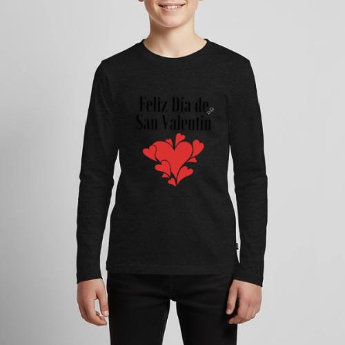 Fashion Happy Valentine's Day Celebrating February - Kids' Premium Long Sleeve T-Shirt