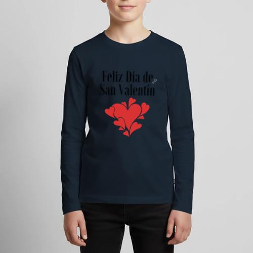 Fashion Happy Valentine's Day Celebrating February - Kids' Premium Long Sleeve T-Shirt