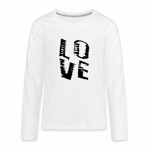 The True Love Is Everywhere! - Couple Gift Ideas - Kids' Premium Long Sleeve T-Shirt