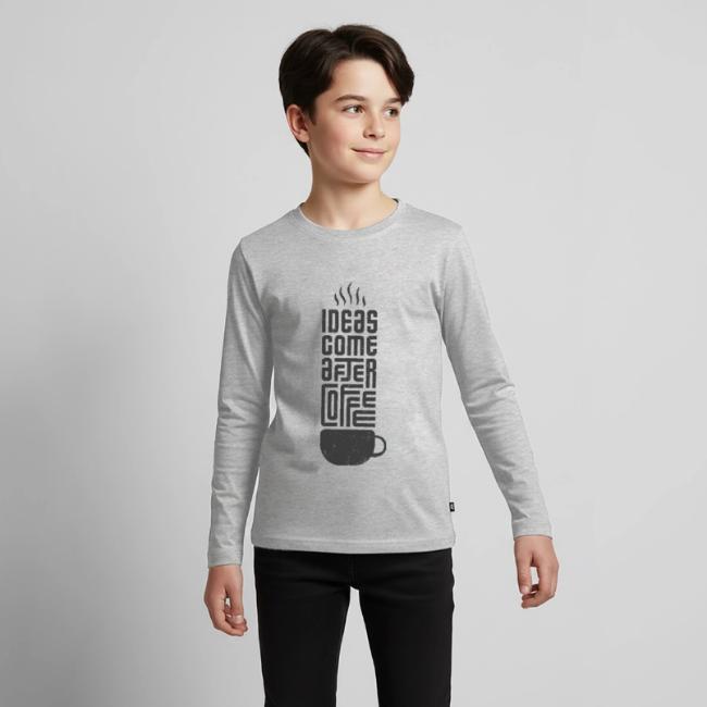Ideas Come After Coffee black