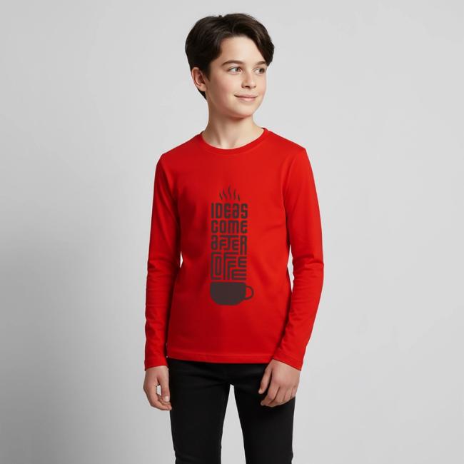 Ideas Come After Coffee black