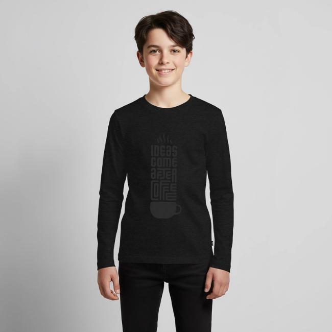 Ideas Come After Coffee black