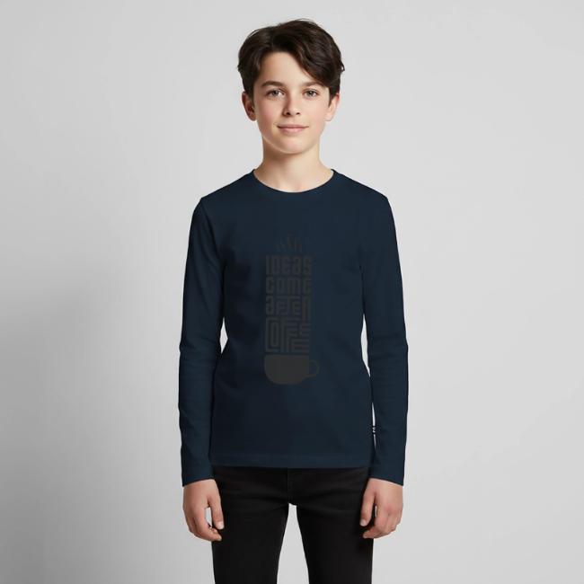 Ideas Come After Coffee black