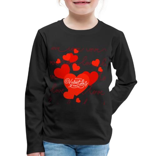 Valentine's Day Designs, Valentine's Day Gifts - Kids' Premium Long Sleeve T-Shirt