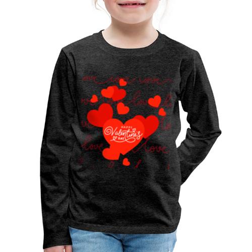 Valentine's Day Designs, Valentine's Day Gifts - Kids' Premium Long Sleeve T-Shirt