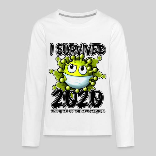 I Survived 2020 - Kids' Premium Long Sleeve T-Shirt
