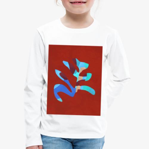 Nature geometry #art print - Kids' Premium Long Sleeve T-Shirt