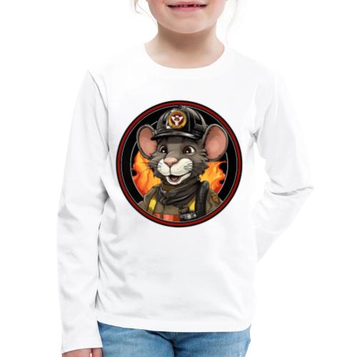 Fireman Rat - Kids' Premium Long Sleeve T-Shirt