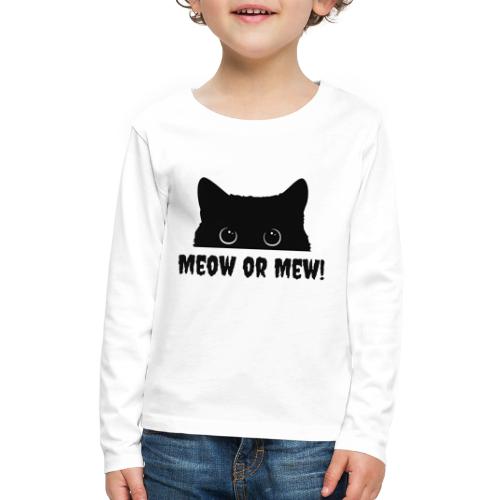 meow - Kids' Premium Long Sleeve T-Shirt