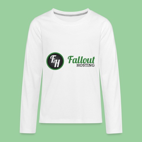Fallout Hosting Classic Logo - Kids' Premium Long Sleeve T-Shirt