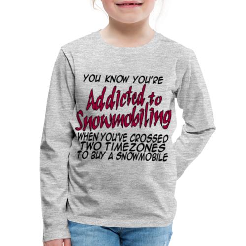 Addicted Time Zones - Kids' Premium Long Sleeve T-Shirt