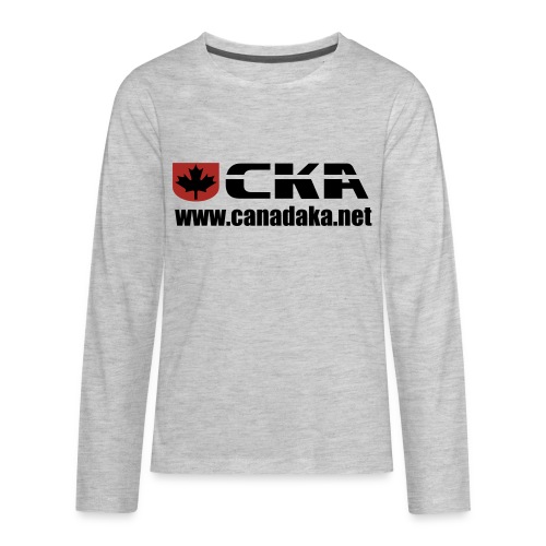 CKA Back 3 - Kids' Premium Long Sleeve T-Shirt