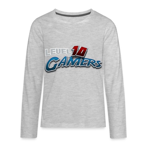 Level10Gamers Logo - Kids' Premium Long Sleeve T-Shirt