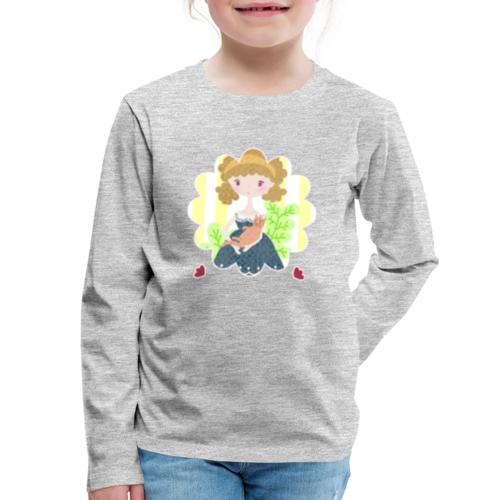 Lovable Girl - Kids' Premium Long Sleeve T-Shirt