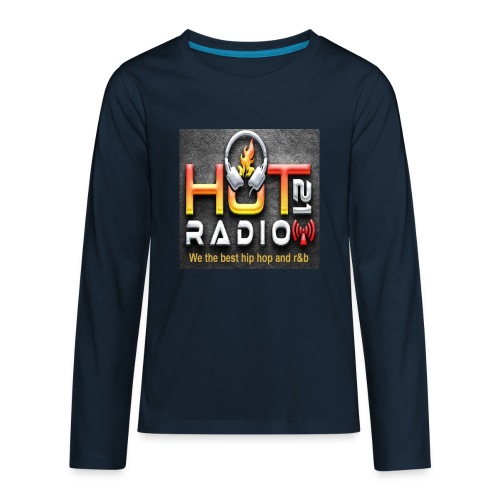 Hot 21 Radio - Kids' Premium Long Sleeve T-Shirt