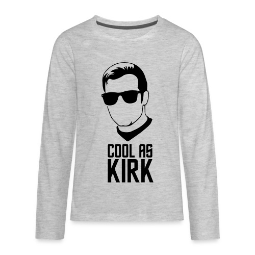 Cool As Kirk - Kids' Premium Long Sleeve T-Shirt