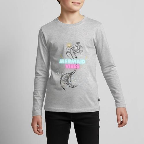 Mermaid Vibes Design - Kids' Premium Long Sleeve T-Shirt