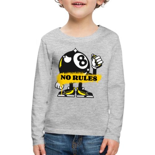 No Rules 8 Ball - Kids' Premium Long Sleeve T-Shirt