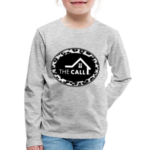 The CALL logo leopard- Cleburne County - Kids' Premium Long Sleeve T-Shirt