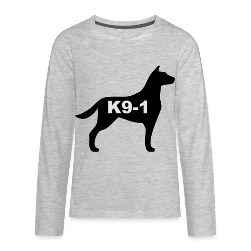 k9-1 Logo Large - Kids' Premium Long Sleeve T-Shirt