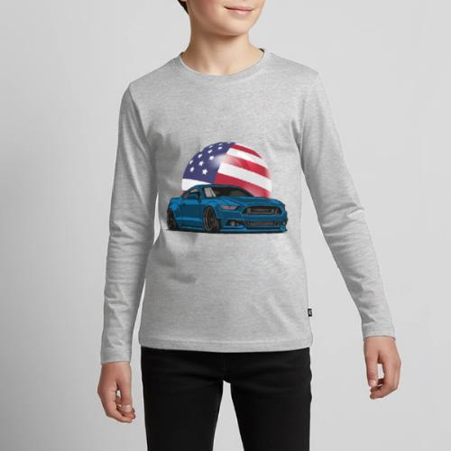 MUSTANG GT ECOBOOST GT500 GT350 TURBO S550 COYOTE - Kids' Premium Long Sleeve T-Shirt