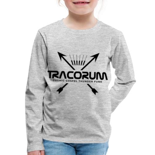 Piano Arrows Tracorum Black - Kids' Premium Long Sleeve T-Shirt