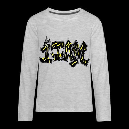 1IAM GRAFFITI - TIGER - Kids' Premium Long Sleeve T-Shirt