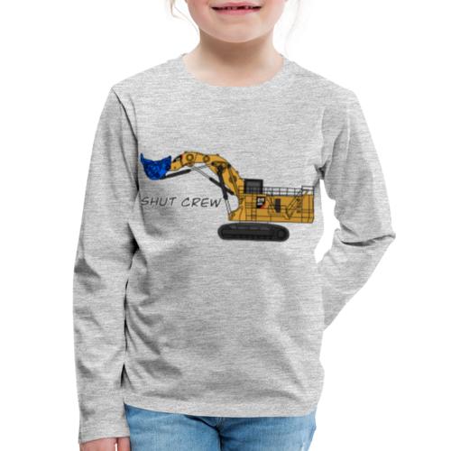 Shut crew 6090 charcoal - Kids' Premium Long Sleeve T-Shirt