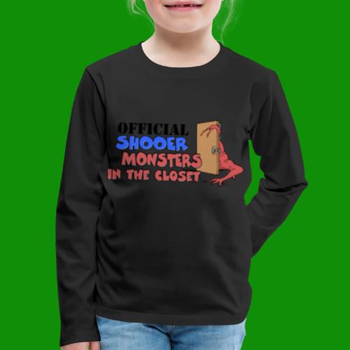 Official Monster Shooer - Kids' Premium Long Sleeve T-Shirt