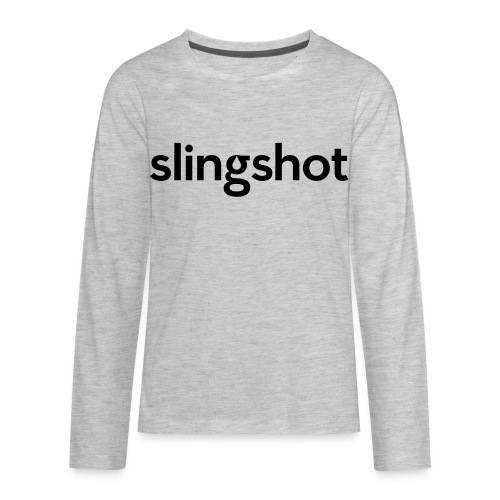 SlingShot Logo - Kids' Premium Long Sleeve T-Shirt