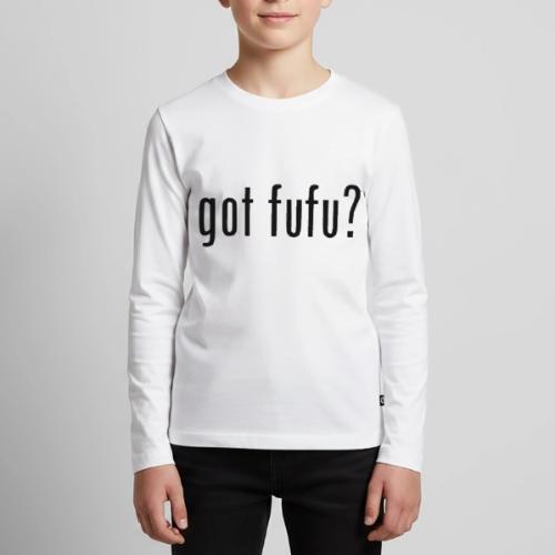 gotfufu-black - Kids' Premium Long Sleeve T-Shirt