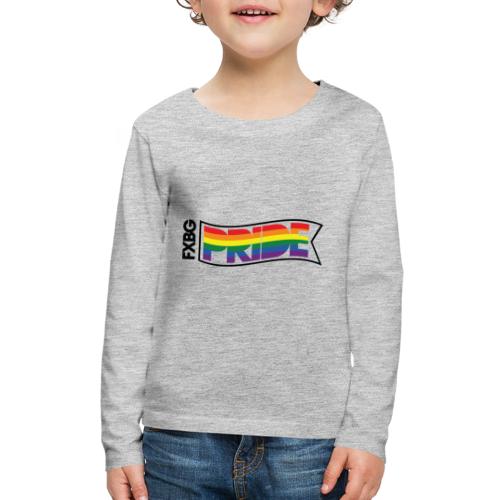 FXBG PRIDE Flag - Kids' Premium Long Sleeve T-Shirt