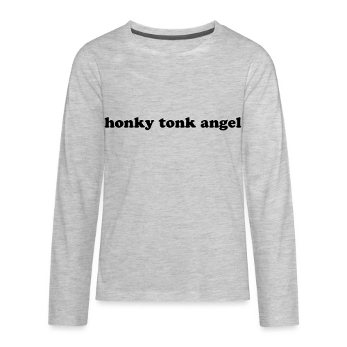 Honky Tonk Angel Country Music - Kids' Premium Long Sleeve T-Shirt