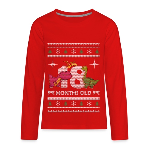 Christmas 18 months old - Kids' Premium Long Sleeve T-Shirt