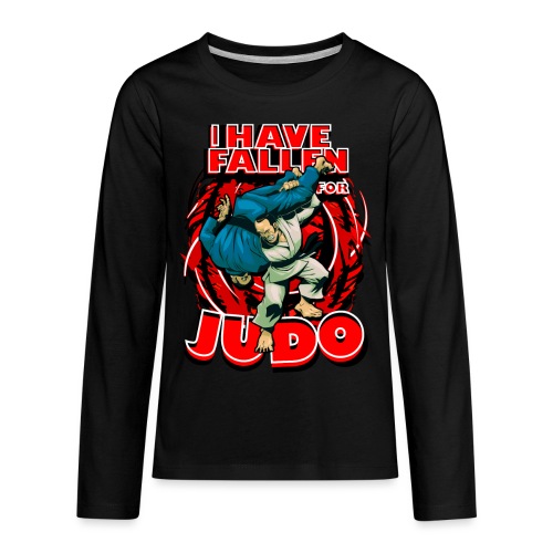 Fallen For Judo - Kids' Premium Long Sleeve T-Shirt