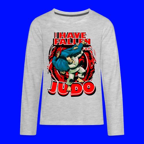 Fallen For Judo - Kids' Premium Long Sleeve T-Shirt