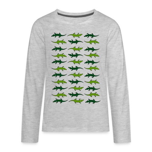 Crocs and gators - Kids' Premium Long Sleeve T-Shirt