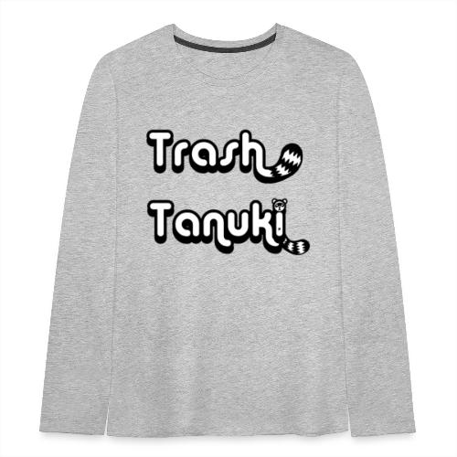 Trash Tanuki - Kids' Premium Long Sleeve T-Shirt