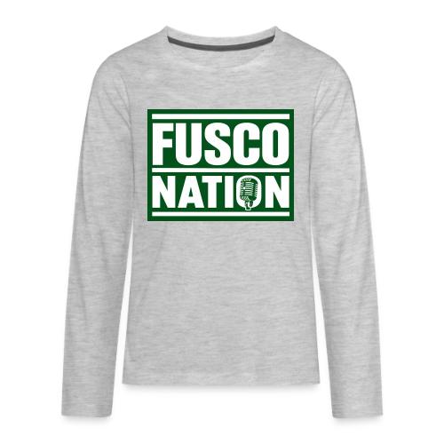 Fusco Nation (Official Seal) - Kids' Premium Long Sleeve T-Shirt
