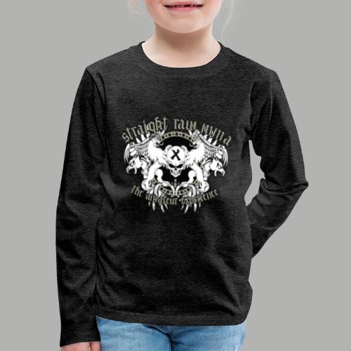 Stright Raw MMA - Kids' Premium Long Sleeve T-Shirt