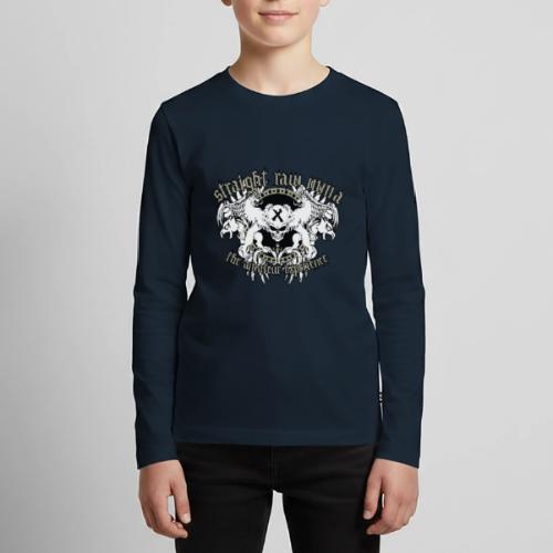 Stright Raw MMA - Kids' Premium Long Sleeve T-Shirt