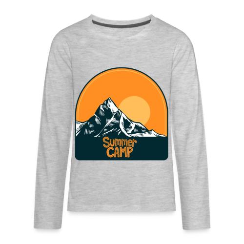 Adventure Summer Camp - Kids' Premium Long Sleeve T-Shirt