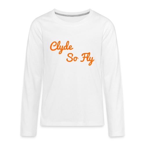 Clyde So Fly Classic - Kids' Premium Long Sleeve T-Shirt