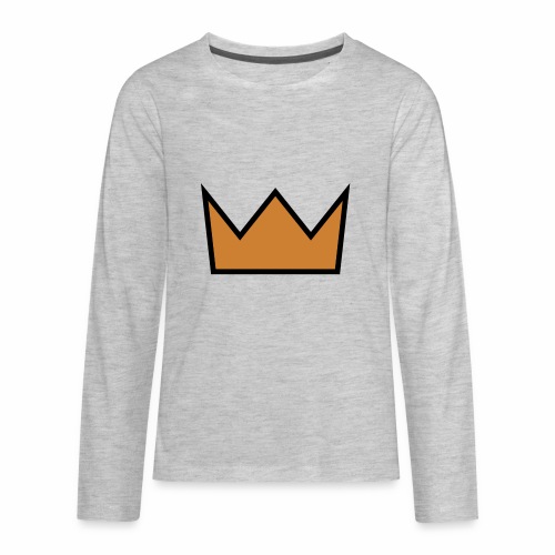 the crown - Kids' Premium Long Sleeve T-Shirt