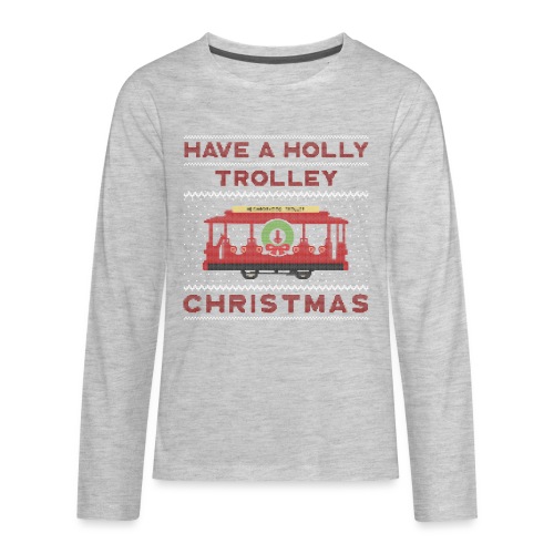 holly trolley - Kids' Premium Long Sleeve T-Shirt