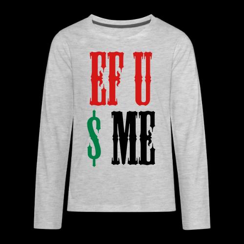 EF U ME Exclusive - Kids' Premium Long Sleeve T-Shirt