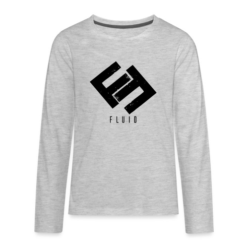 Fluid Logo - Kids' Premium Long Sleeve T-Shirt
